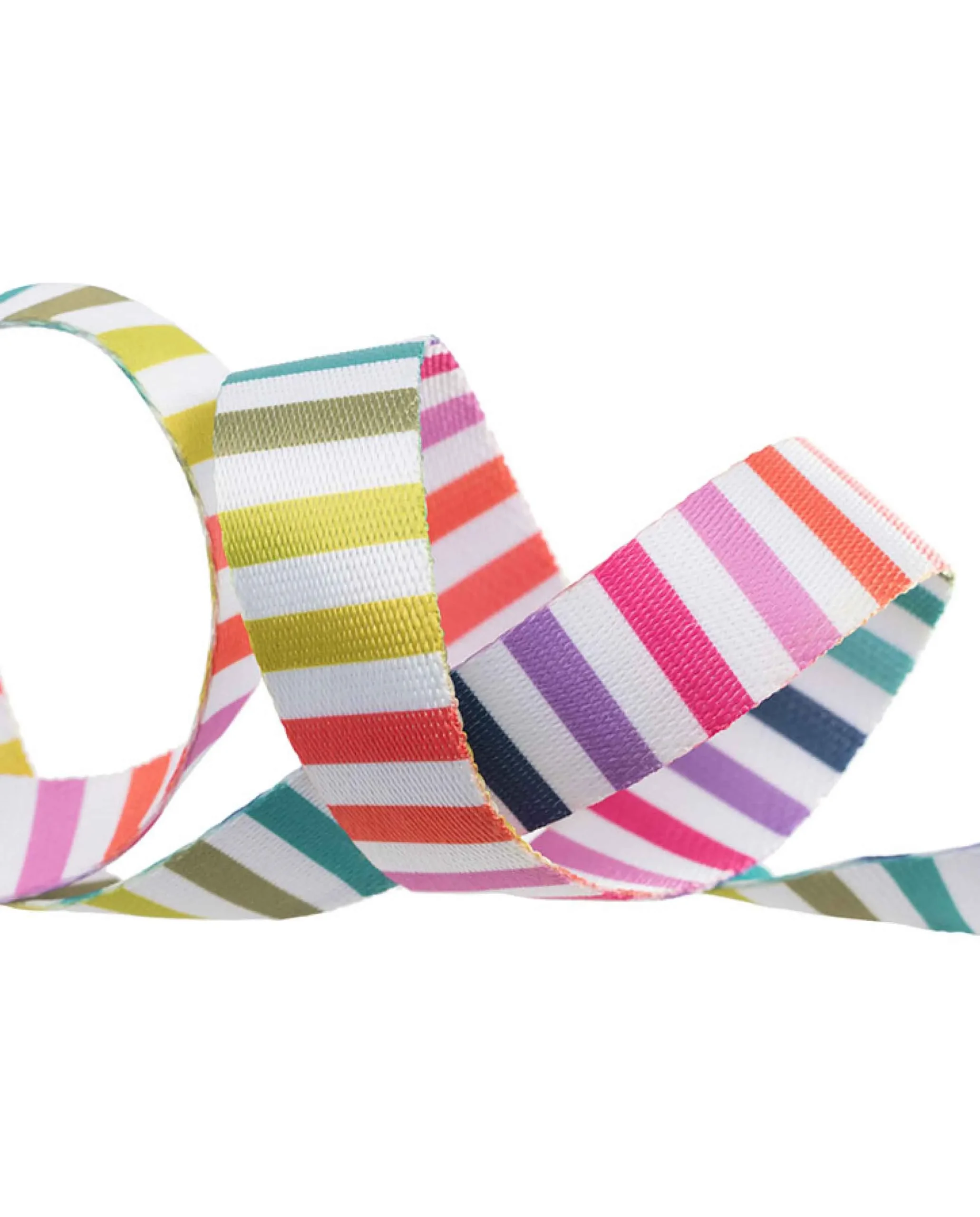 1″ Webbing – Rainbow